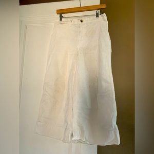 Madewell Corduroy Emmett Wide Leg Crop 28P